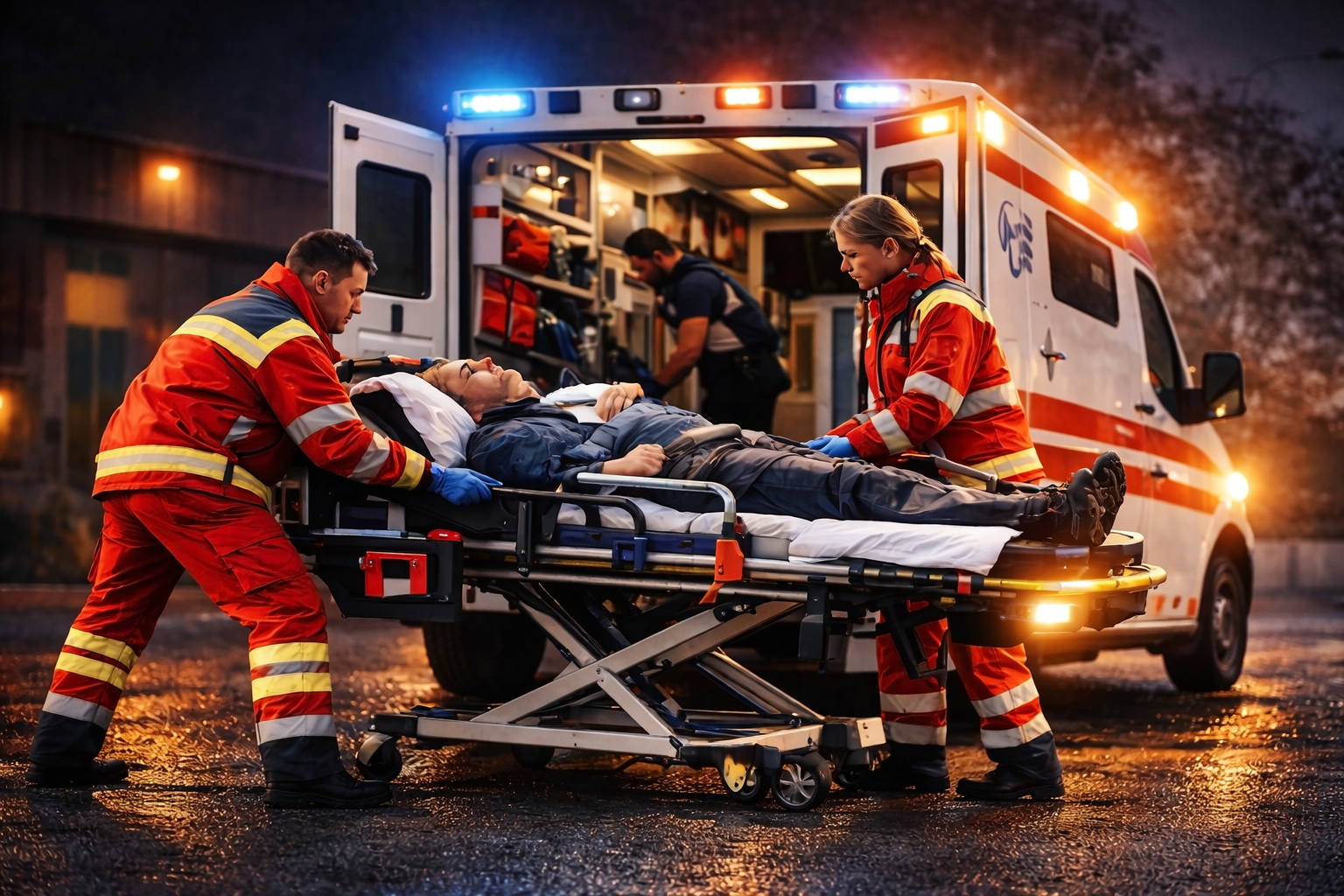 Rettungsdienst im Einsatz